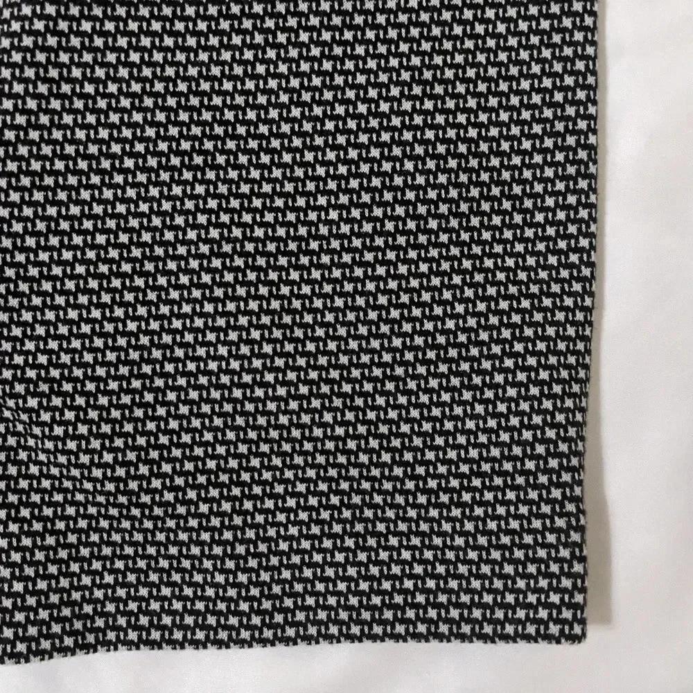 BCBGMaxAzria Pencil Skirt, Color Black/White Size XS